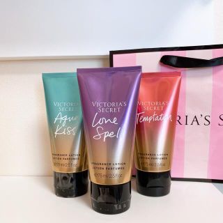 ヴィクトリアズシークレット(Victoria's Secret)のヴィクトリアズシークレット フレグランスローション 3本セット(ボディローション/ミルク)