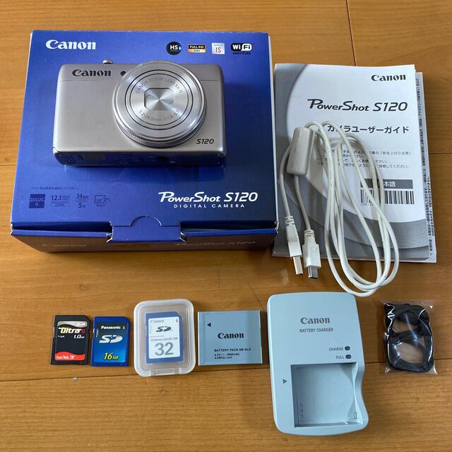 Canon - キャノン カメラ セット パワーショットS120の通販 by いー☆'s shop｜キヤノンならラクマ