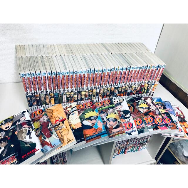 付録有り【86冊セット】ナルト72巻＋α NARUTO 全巻セット エンタメ/ホビーの漫画(全巻セット)の商品写真