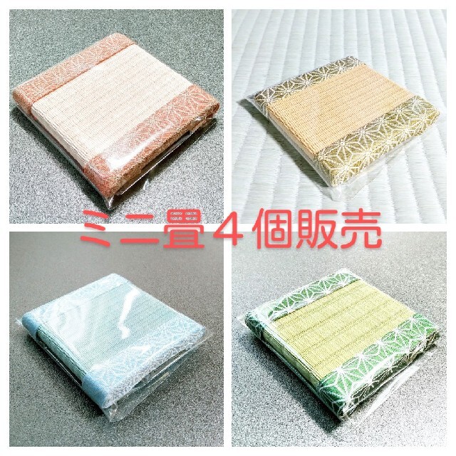 ミニ畳４種類【美品一畳】 - インテリア/家具