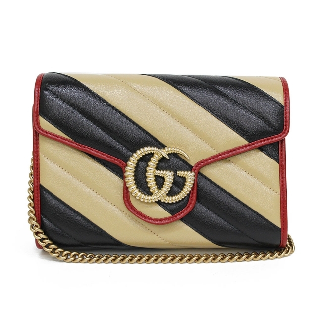 4年保証』 Gucci - 573807(新品・未使用品) ウォレット チェーン GG