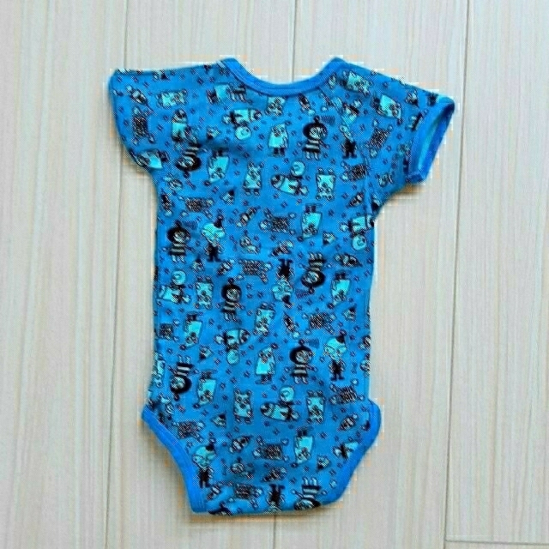 PARTYPARTY(パーティーパーティー)のPARTY PARTY ロンパース 60-70  BREEZE スタイ 3点セッ キッズ/ベビー/マタニティのベビー服(~85cm)(ロンパース)の商品写真