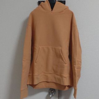 YEEZY SEASON3 パーカー オレンジ S(パーカー)