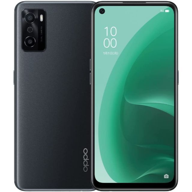 新品２台☆OPPO Reno A 128GB ブラック・ブルー