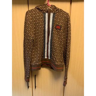 バーバリー(BURBERRY)の正規 20SS BURBERRY バーバリー 総柄 ロゴ パーカー(パーカー)