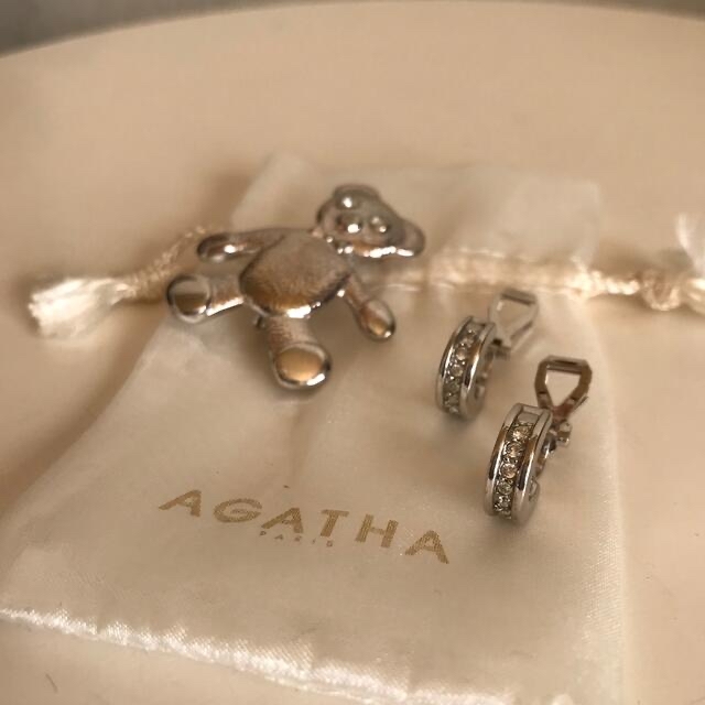 AGATHA(アガタ)の未使用 シルバー アクセサリーセット (巾着のオマケつき レディースのアクセサリー(イヤリング)の商品写真