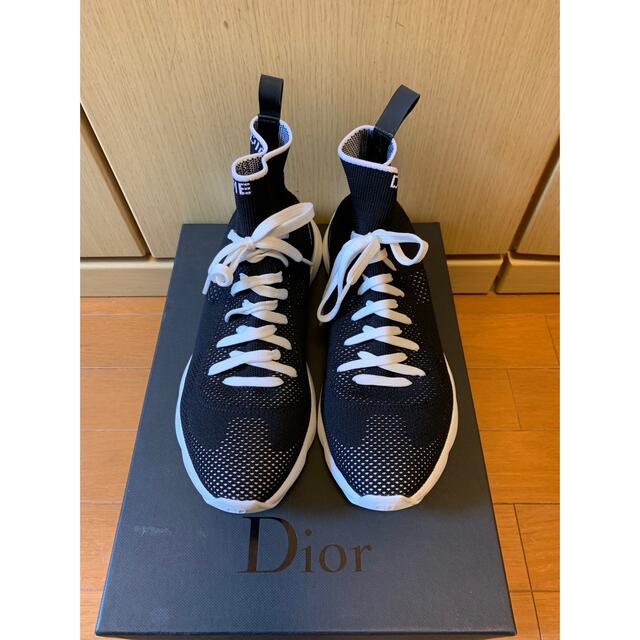 DIOR HOMME(ディオールオム)の正規 18SS Dior Homme ディオールオム ソックス スニーカー メンズの靴/シューズ(スニーカー)の商品写真