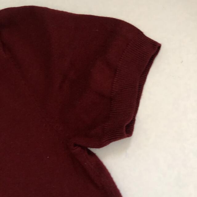 GU(ジーユー)のGU 半袖ニット　Sサイズ レディースのトップス(ニット/セーター)の商品写真