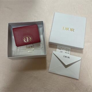ディオール(Dior)のDIOR 三つ折り財布 ピンク(財布)