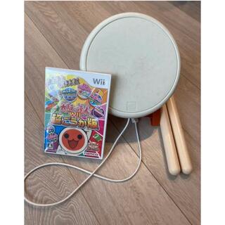 ウィー(Wii)の太鼓の達人Wii 超ごうか版 コントローラー 太鼓とバチ (家庭用ゲームソフト)