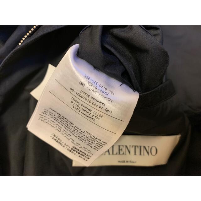 正規 VALENTINO ヴァレンティノ ナイロン ステンカラー コート 6