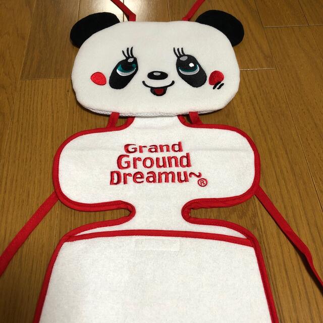グラグラ ベビーカーシート クールマット パンダ