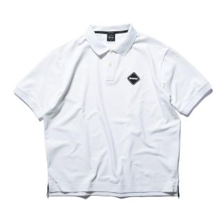 エフシーアールビー(F.C.R.B.)のL 新品 送料無料 FCRB 22SS EMBLEM POLO WHITE(ポロシャツ)