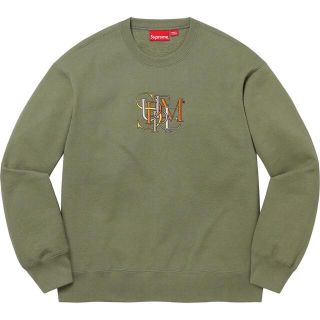 シュプリーム(Supreme)のsupreme overlap crewneck M(スウェット)