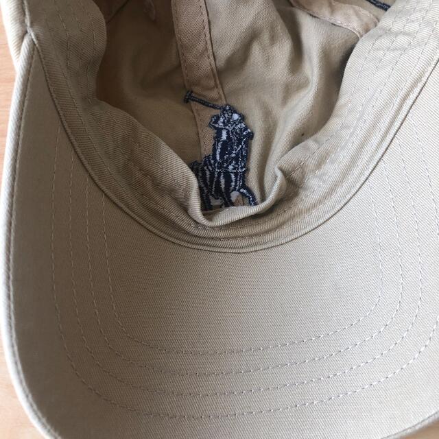 POLO RALPH LAUREN(ポロラルフローレン)のラルフローレン　キャップ　Ralph Lauren ボーイサイズ　ベージュ　 キッズ/ベビー/マタニティのこども用ファッション小物(帽子)の商品写真