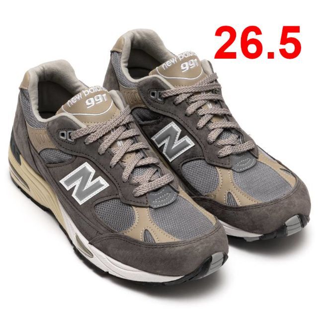 New Balance(ニューバランス)のNew Balance DSM 991 Grey 26.5cm メンズの靴/シューズ(スニーカー)の商品写真