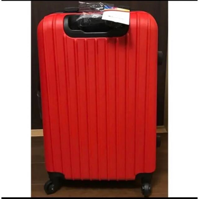 スーツケース 新品 M サイズ 色　レッド 軽量 送料無料