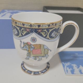 ウェッジウッド(WEDGWOOD)のWEDGWOOD マグカップ ブルーエレファント(食器)