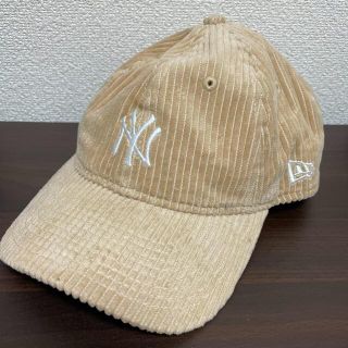 ニューエラー(NEW ERA)のNEW ERA  ニューエラ　キャップ　ベージュ　コーデュロイ(キャップ)