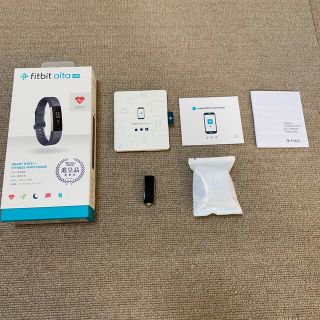 fitbit alta hr 本体のみ(トレーニング用品)