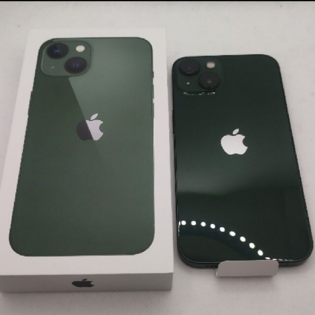 驚きの価格 iPhone - SIMフリー グリーン 128G 【新品未使用】iPhone13