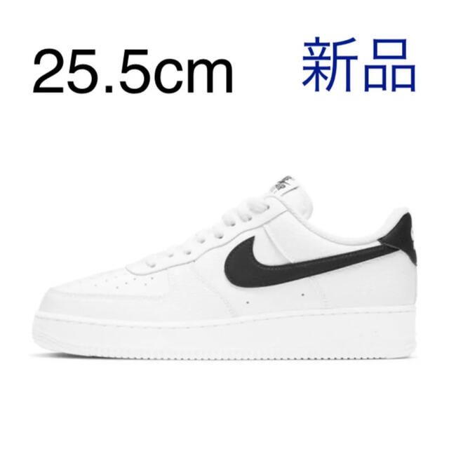 NIKE(ナイキ)の【完売品】NIKE AIR FORCE 1 '07 WHITE/BLACK メンズの靴/シューズ(スニーカー)の商品写真