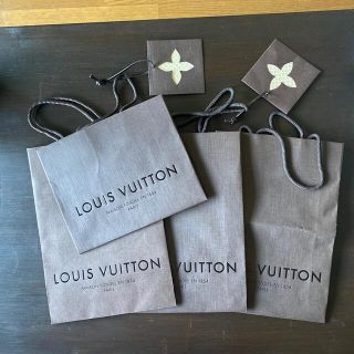 ルイヴィトン(LOUIS VUITTON)のルイヴィトン　ショップ袋　4枚(ショップ袋)