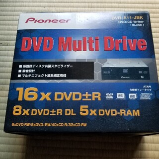 パイオニア(Pioneer)のPioneer　DVD/CD Writer DVR-A-JBK(DVDレコーダー)