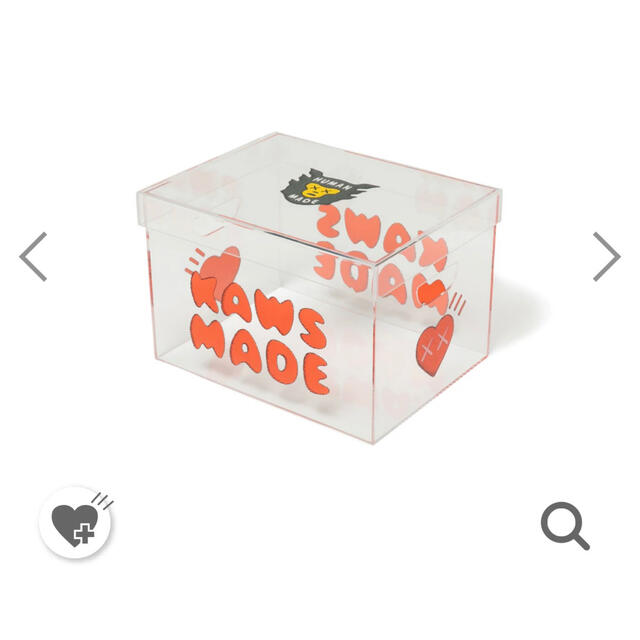 HUMAN MADE(ヒューマンメイド)のhuman made KAWS ACRYLIC FILE BOX メンズのファッション小物(その他)の商品写真