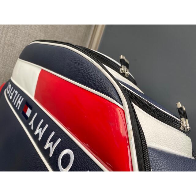 TOMMY HILFIGER(トミーヒルフィガー)のニコちゃんさま専用トミーヒルフィガー　キャディバッグ スポーツ/アウトドアのゴルフ(バッグ)の商品写真