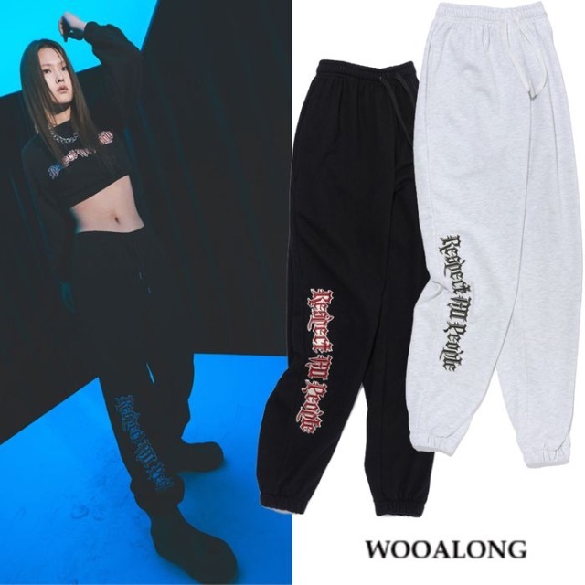 ★日本未入荷★韓国で大人気★《WOOALONG》ジョガーパンツ