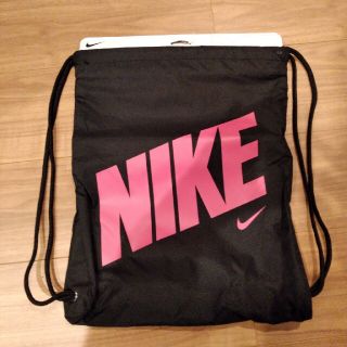 ナイキ(NIKE)の新品未使用　ナイキ　ジムサック　ピンク　リュック　キッズ　ナップサック　NIKE(バッグパック/リュック)