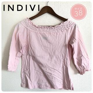 インディヴィ(INDIVI)の【INDIVI】インディヴィ カットソー(カットソー(長袖/七分))