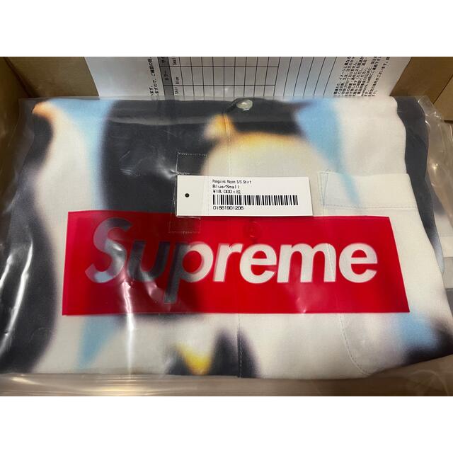 Supreme - Supreme Penguins Rayon S/S Shirt Blue Sの通販 by Kaz's