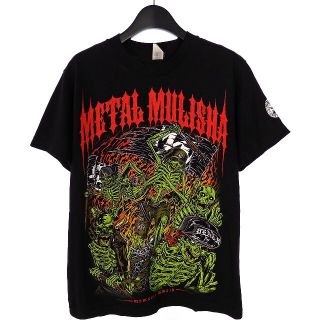 アザー(other)のMETAL MULISHA  プリント Tシャツ 半袖 S ブラック 黒 ロック(Tシャツ/カットソー(半袖/袖なし))