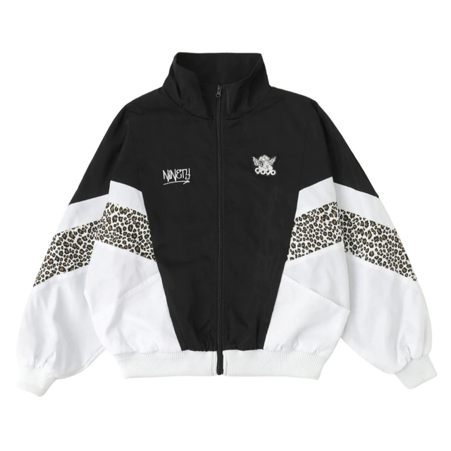 9090 Animal Track Jacket(ブラック＆ホワイト)