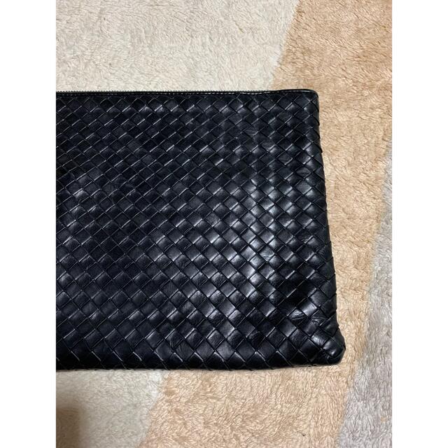 Bottega Veneta(ボッテガヴェネタ)のヒロ0914様専用！ボッテガヴェネタ  クラッチバッグ　黒 メンズのバッグ(セカンドバッグ/クラッチバッグ)の商品写真