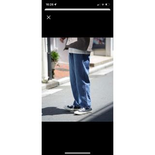 フリークスストア(FREAK'S STORE)のワイドパンツ フリークスストア デニムパンツ バギーパンツ シェフパンツ(デニム/ジーンズ)