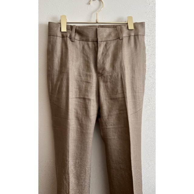 Deuxieme Classe☆麻サルファー染パンツ☆ブラウン☆34 | bombaytools.com