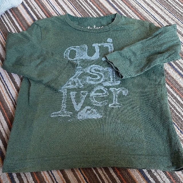 QUIKSILVER(クイックシルバー)のクイックシルバー　ロングTシャツ　100 キッズ/ベビー/マタニティのキッズ服男の子用(90cm~)(Tシャツ/カットソー)の商品写真