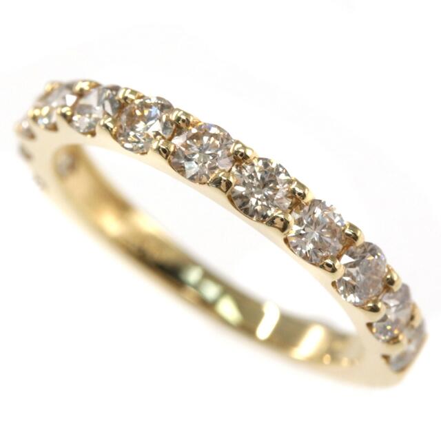 スリークォーターエタニティ ダイヤモンド リング・指輪 レディースのアクセサリー(リング(指輪))の商品写真