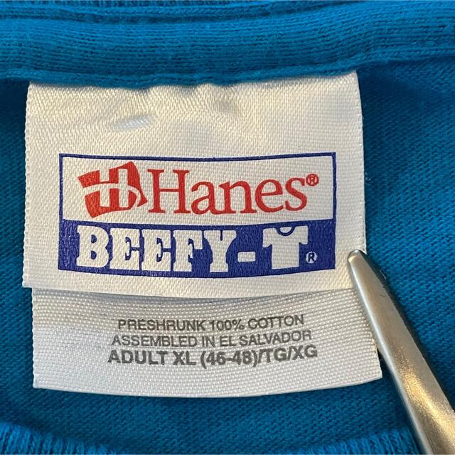 Hanes(ヘインズ)の【Hanes】カレッジ ボブジョーンズ大学 Tシャツ XL ビッグサイズ 古着 メンズのトップス(Tシャツ/カットソー(半袖/袖なし))の商品写真