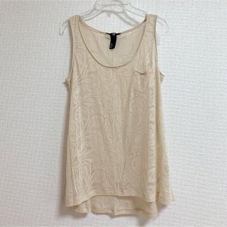 エイチアンドエム(H&M)のH&M  シアーカットソー(カットソー(半袖/袖なし))