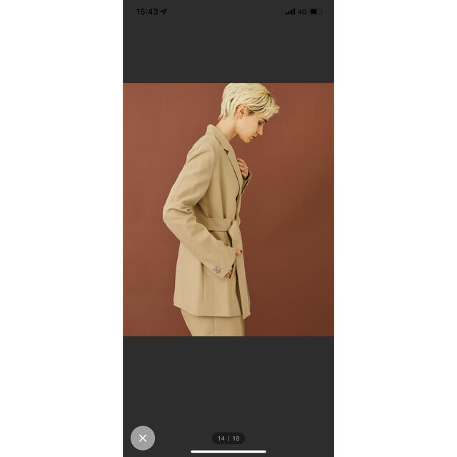 THE AD+】 ベルテッドブレザー ジャケット | gulatilaw.com