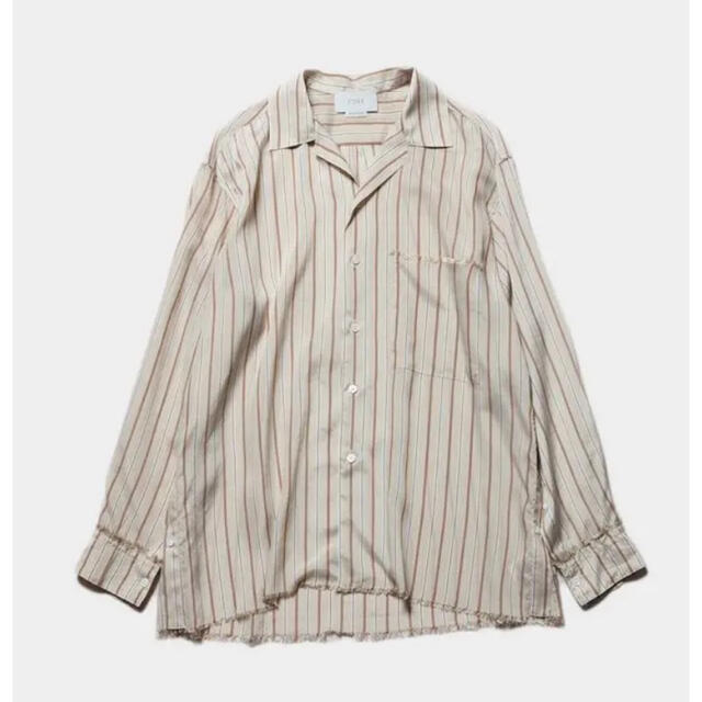 YOKE ヨーク "OVER SIZE STRIPE SHIRTS" キュプラ