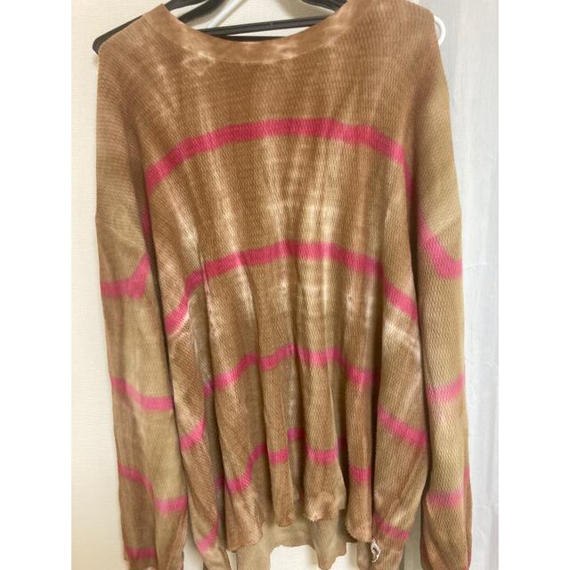 Dairiku Tie-dye Thermal Tee サーマルニット 3