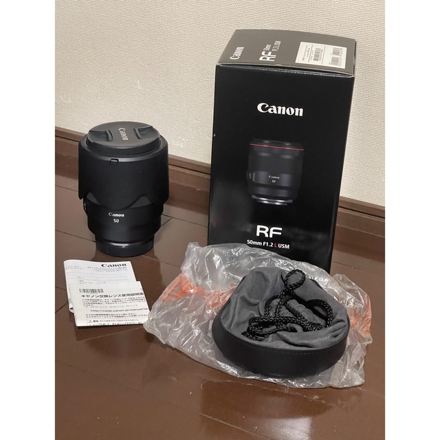 カメラCanon RF50mm F1.2 L USM 美品 ZXフィルター付き