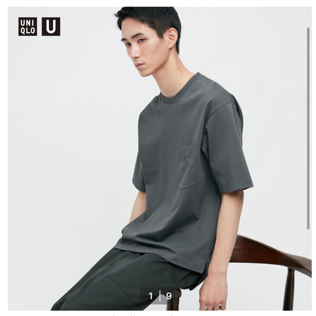 UNIQLO(ユニクロ)のUNIQLO U  Tシャツ　3XL 黒 メンズのトップス(Tシャツ/カットソー(半袖/袖なし))の商品写真
