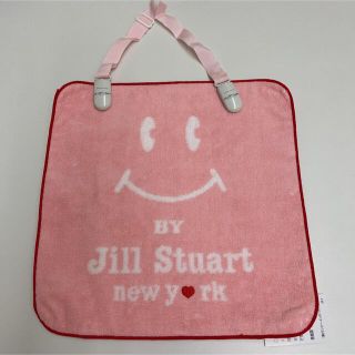 ジルスチュアートニューヨーク(JILLSTUART NEWYORK)のジルスチュアートニューヨーク　2way スタイ　タオル　スマイリー　にこちゃん(ベビースタイ/よだれかけ)