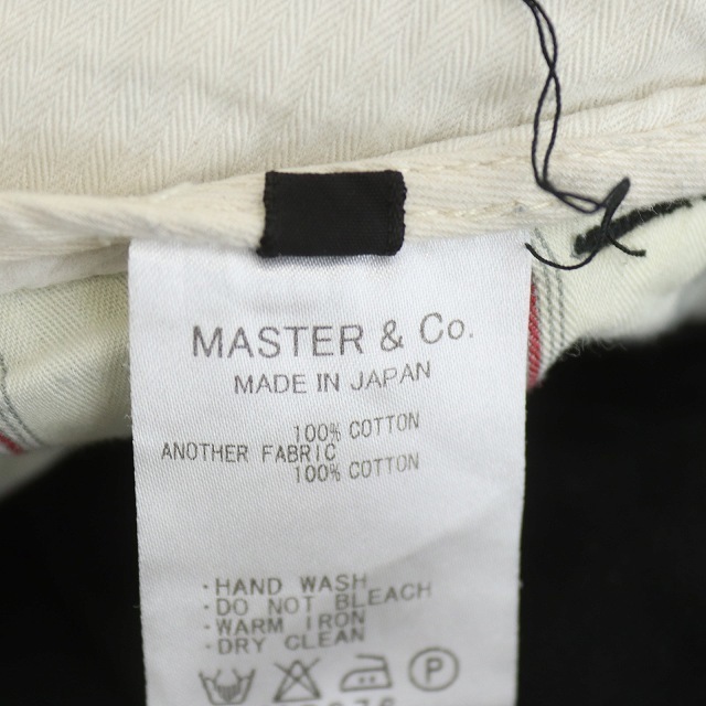 other(アザー)のマスターアンドコー MASTER&Co パンツ ストレート XS 黒 ブラック メンズのパンツ(スラックス)の商品写真